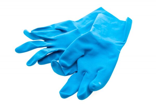 Blue Nitrile Gloves Powder Free (100)