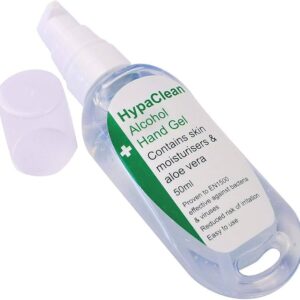 HypaClean Alcohol Hand Gel Sanitiser 50ml