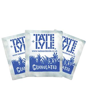 Tate & Lyle White Granulated Sugar Sachets - 1000pk