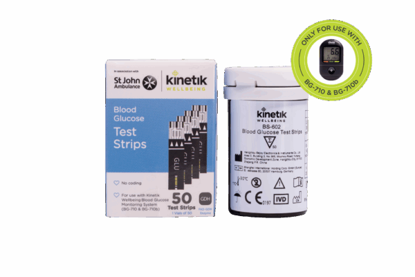 Blood Glucose Test Strips - Pack of 50 (for BG-710 & BG-710b)